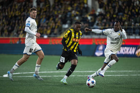 Häckens Sanders Ngabo och Sirius Mohamed Soumah