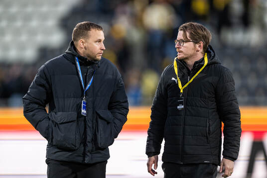 Sirius chef för herrlaget Jonathan Ederström och Häckens