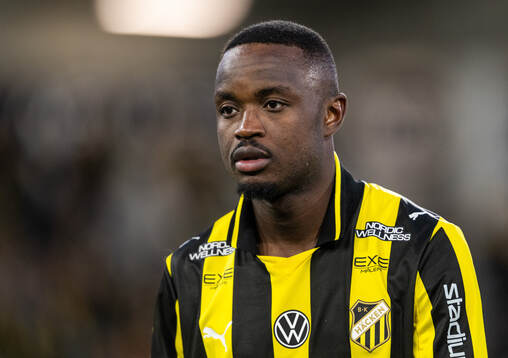 Häckens Brice Wembangomo deppar