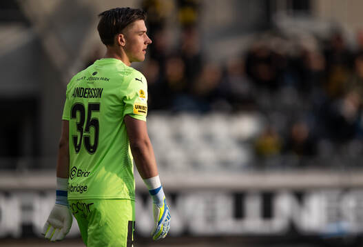 Häckens målvakt David Andersson