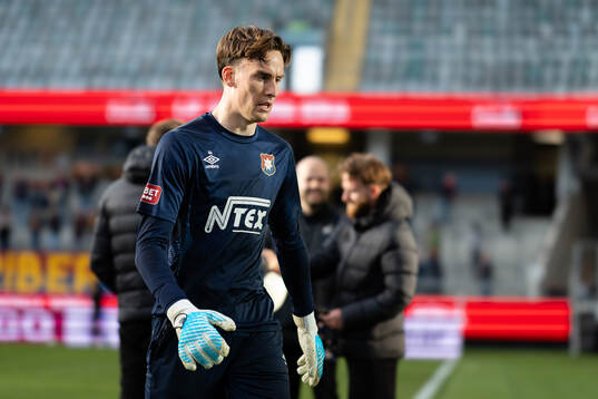 Örgrytes målvakt Hampus Gustafsson