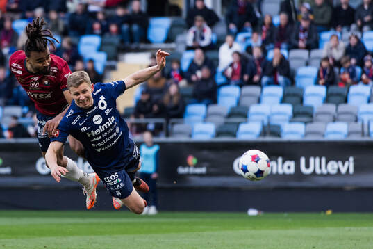 Örgrytes Jerome Tibbling Ugwo mot Degerfors Sebastian