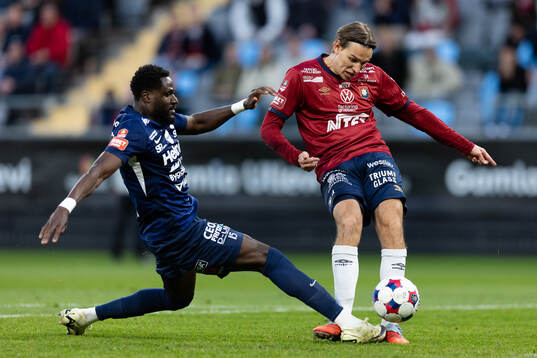 Degerfors Nasiru Moro fäller Örgrytes Noah Christoffersson