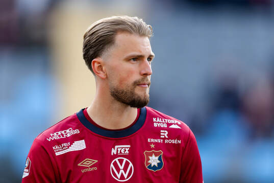 Örgrytes William Hofvander på line up