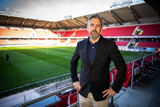 Kalmars klubbchef David Måsegård