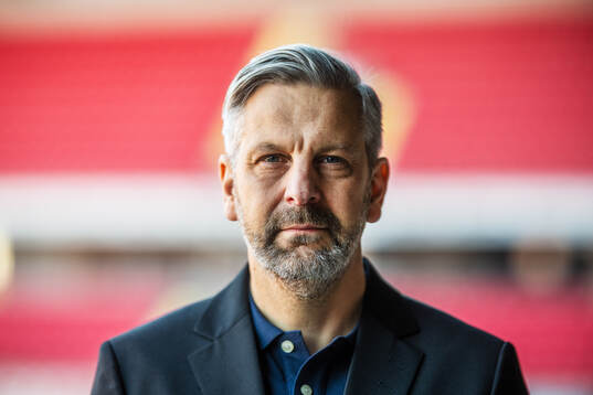 Kalmars klubbchef David Måsegård
