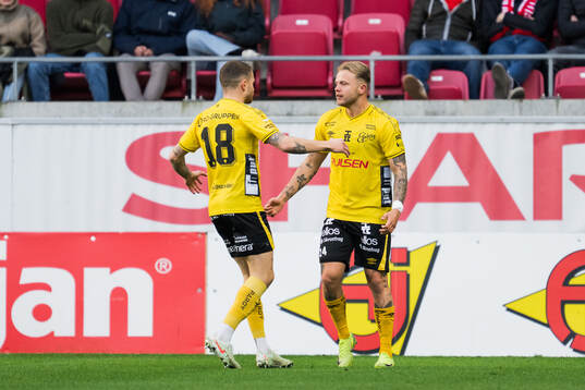 Elfsborgs Frederik Ihler jublar