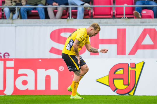 Elfsborgs Frederik Ihler jublar