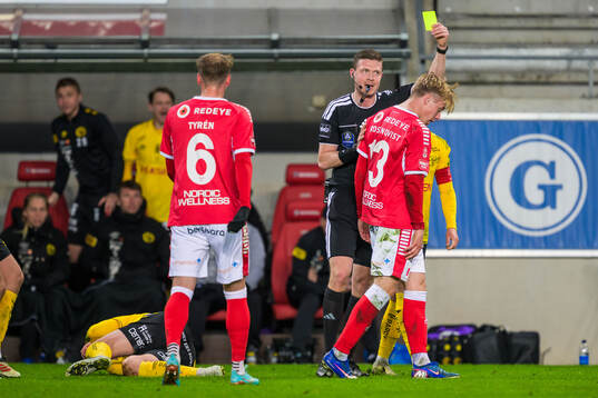 Kalmars Charlie Rosenqvist blir varnad