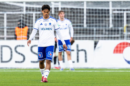 IFK Norrköpings Noel Sernelius deppar