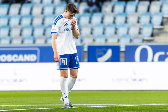 IFK Norrköpings Albert Aleksanjan deppar
