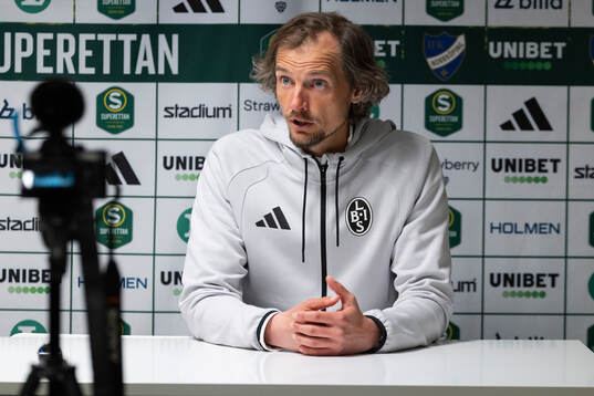 Landskronas tränare Robin Asterhed