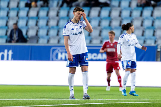 IFK Norrköpings Albert Aleksanjan deppar