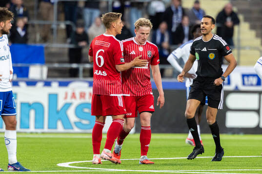 Landskronas Gustaf Westström jublar