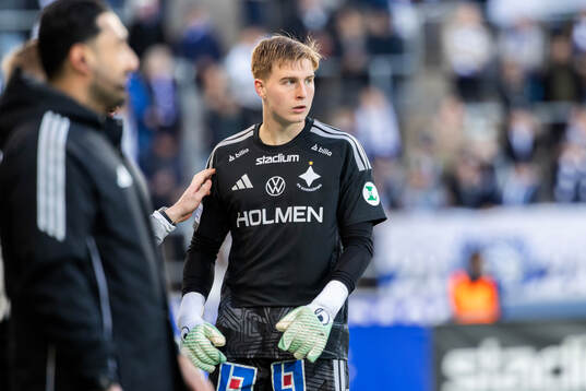 IFK Norrköpings målvakt Theo Krantz