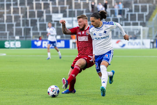 Landskronas Markus Björkqvist och Elias Jemal