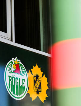 Rögle och Skellefteås klubbmärken