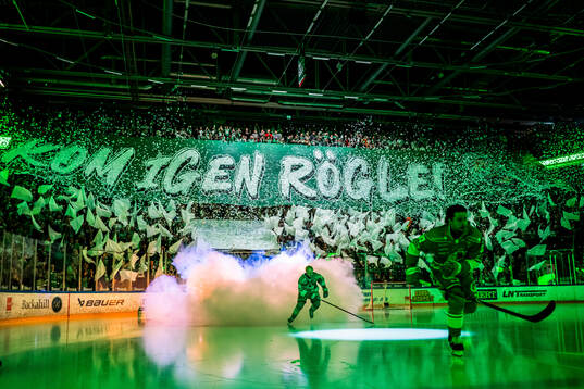 Rögles supportars tifo