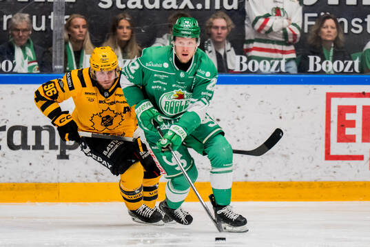 Skellefteås Rickard Hugg och Rögles Fredrik Olofsson