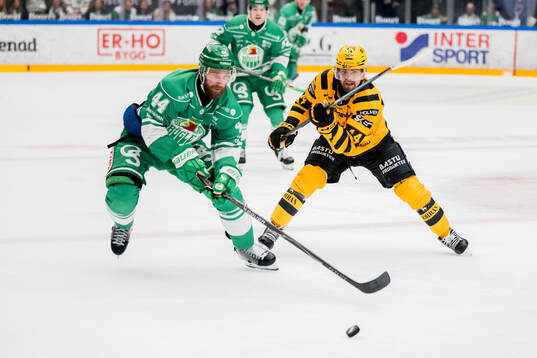 Rögles Calvin De Haan och Skellefteås Andreas Johnson