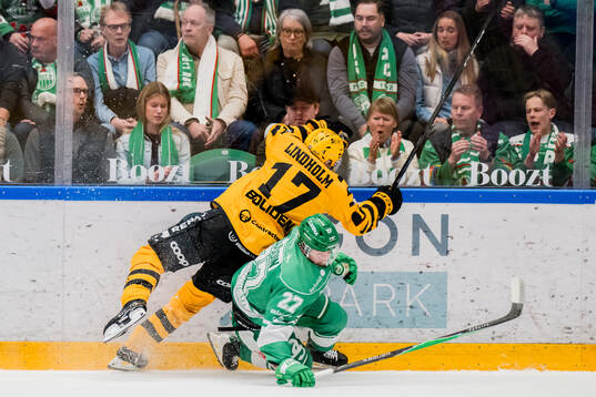 Skellefteås Pär Lindholm och Rögles Linus Sjödin
