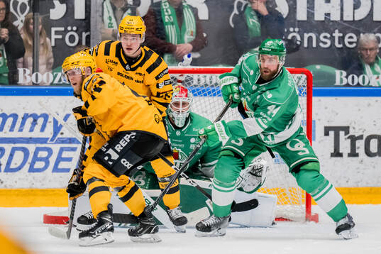 Rögles målvakt Arvid Holm och Calvin De Haan