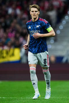 Martin Ødegaard of Arsenal