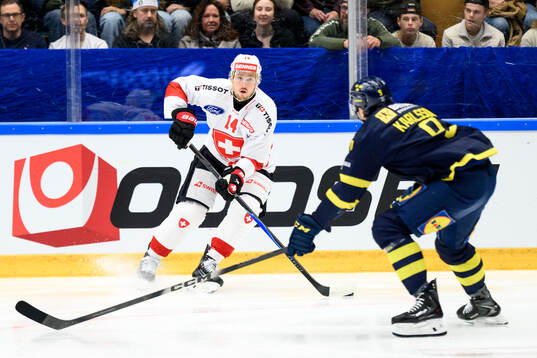 Dean Kukan of Switzerland