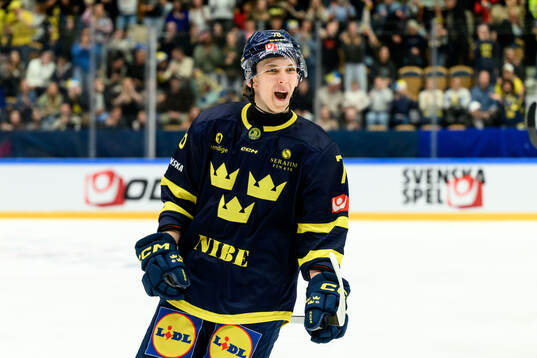 Sascha Boumedienne of Sweden celebrates