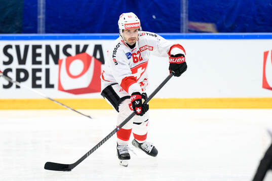 Denis Malgin of Switzerland