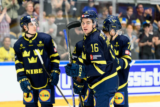 Anton Frondell of Sweden celebrates