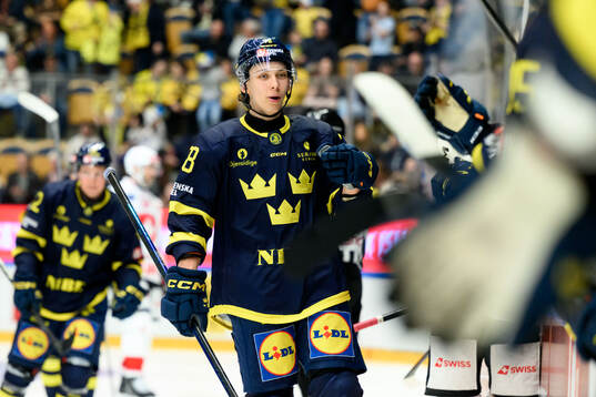 Sascha Boumedienne of Sweden celebrates