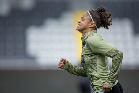 Bläddra bland fler bilder av Football, UEFA Women's Europa Cup, Häcken, Training