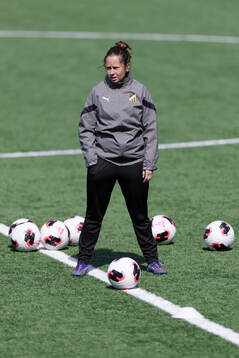 of Häcken Assistant coach Tiina Jukarainen