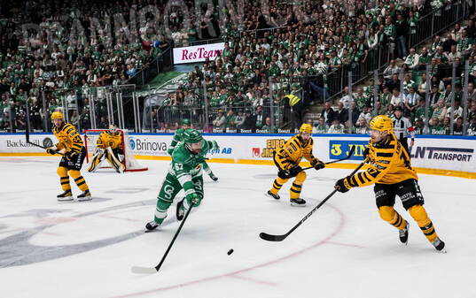 Rögles Leon Bristedt och Skellefteås Pär Lindholm