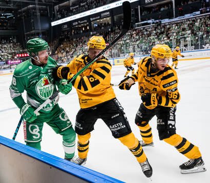 Rögles Anton Bengtsson mot Skellefteås Måns Forsfjäll