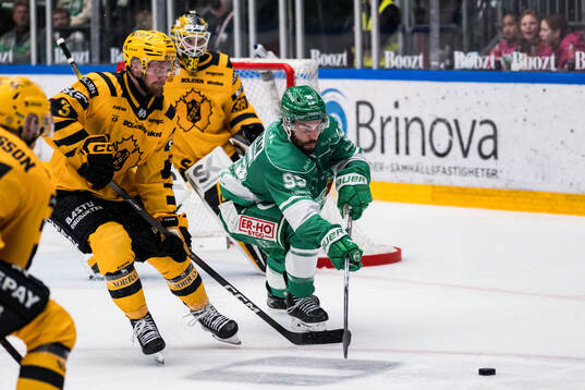 Skellefteås Viktor Grahn och Rögles Mark Friedman