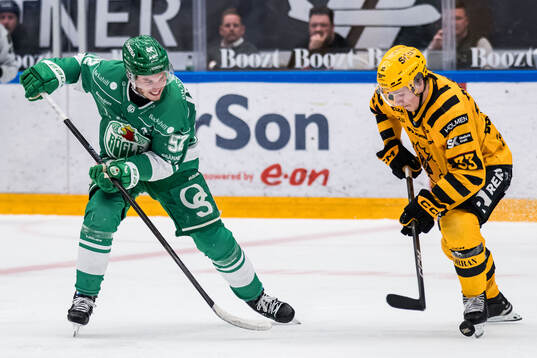 Rögles Felix Nilsson och Skellefteås Zeb Forsfjäll