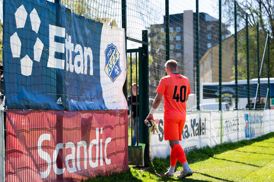 Eskilsminnes målvakt Ian Pettersson