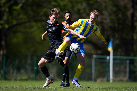 Eskilsminnes Henrik Norrby och Ängelholms Daniel Bergman