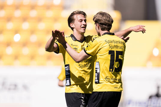 Elfsborgs Nils Roström jublar