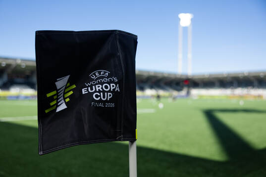 A corner flag