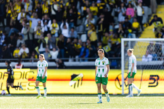 Players of Hammarby look dejected