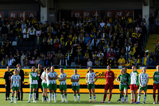 Players of Hammarby look dejected