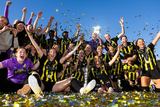 Bläddra bland fler bilder av Football, UEFA Women's Europa Cup, Final, Häcken - Hammarby