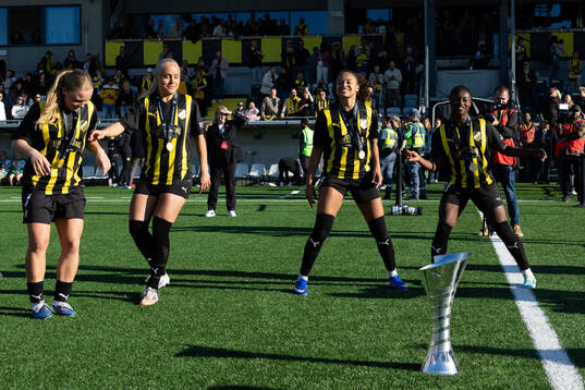 Pernille Sanvig, Alva Selerud, Felicia Schröder and Monica