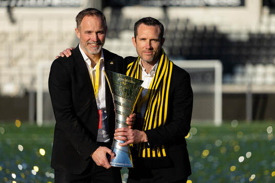 Sports director Christian Lundström and head of sports