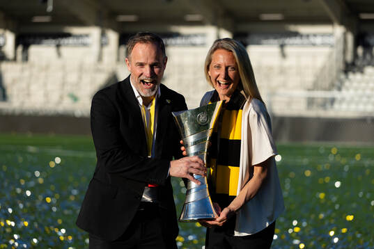 Sports director Christian Lundström and vice club manager
