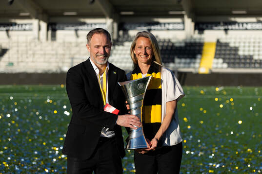 Sports director Christian Lundström and vice club manager