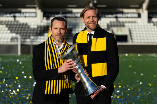Head of sports Martin Ericsson and CEO Marcus Jodin of